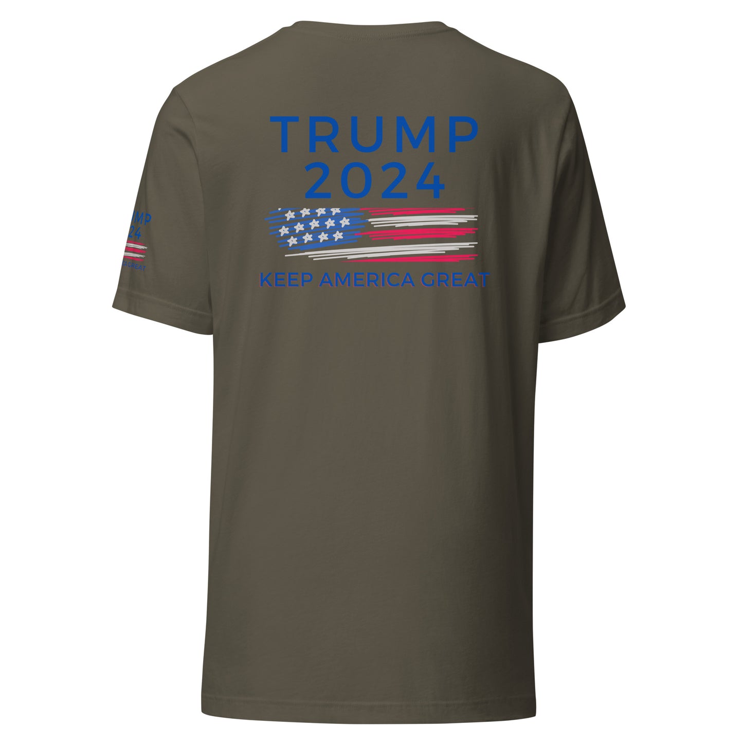 Trump 2024 Blue Logo Unisex t-shirt