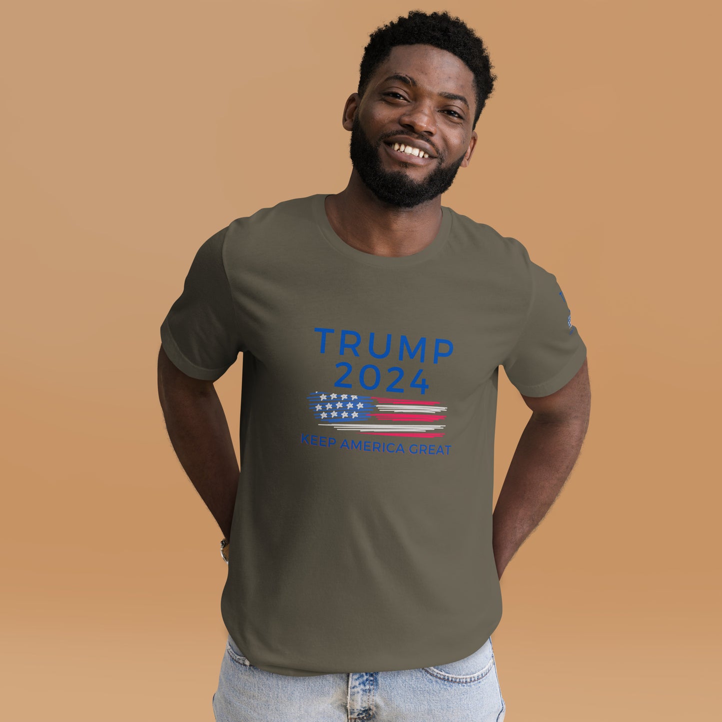 Trump 2024 Blue Logo Unisex t-shirt