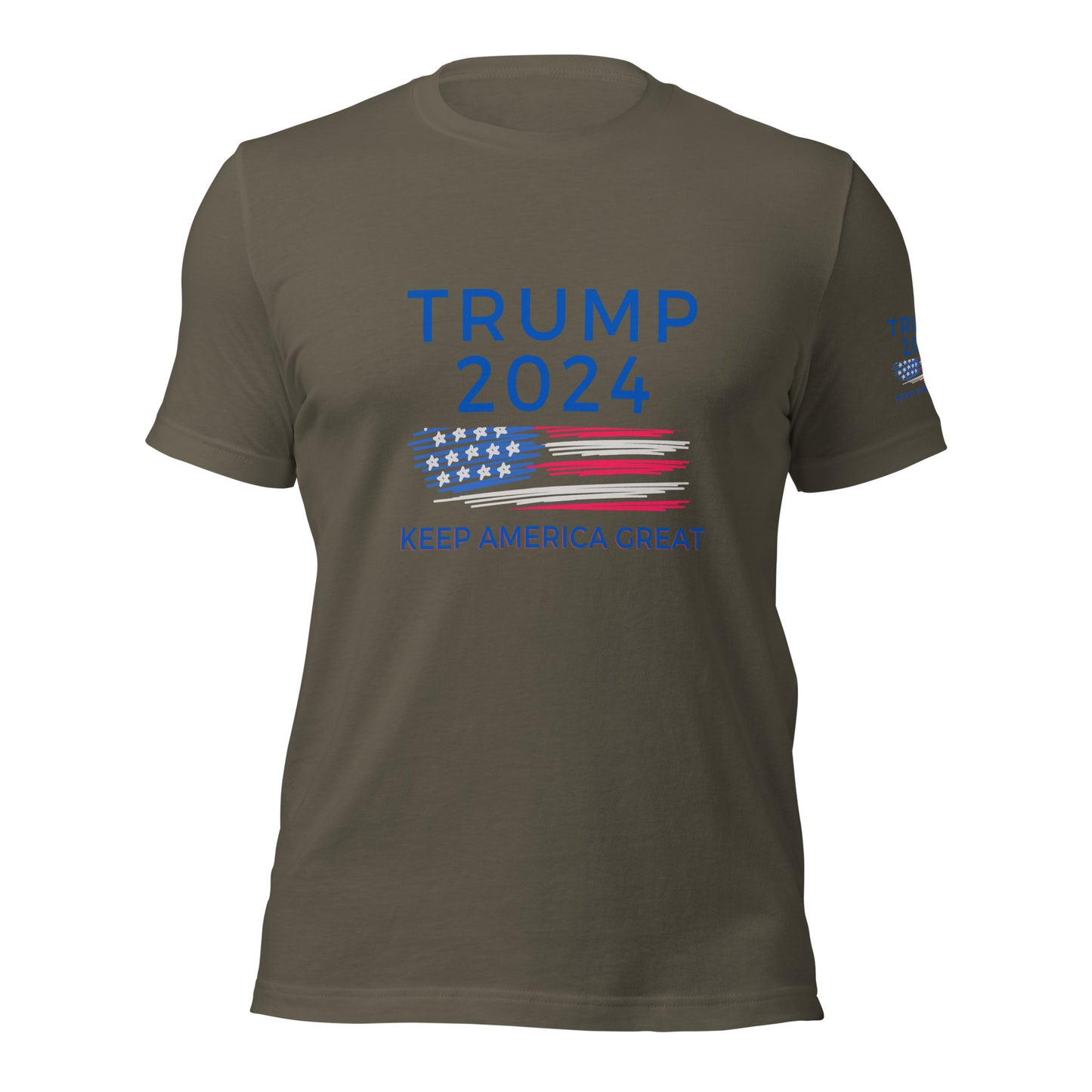 Trump 2024 Blue Logo Unisex t-shirt