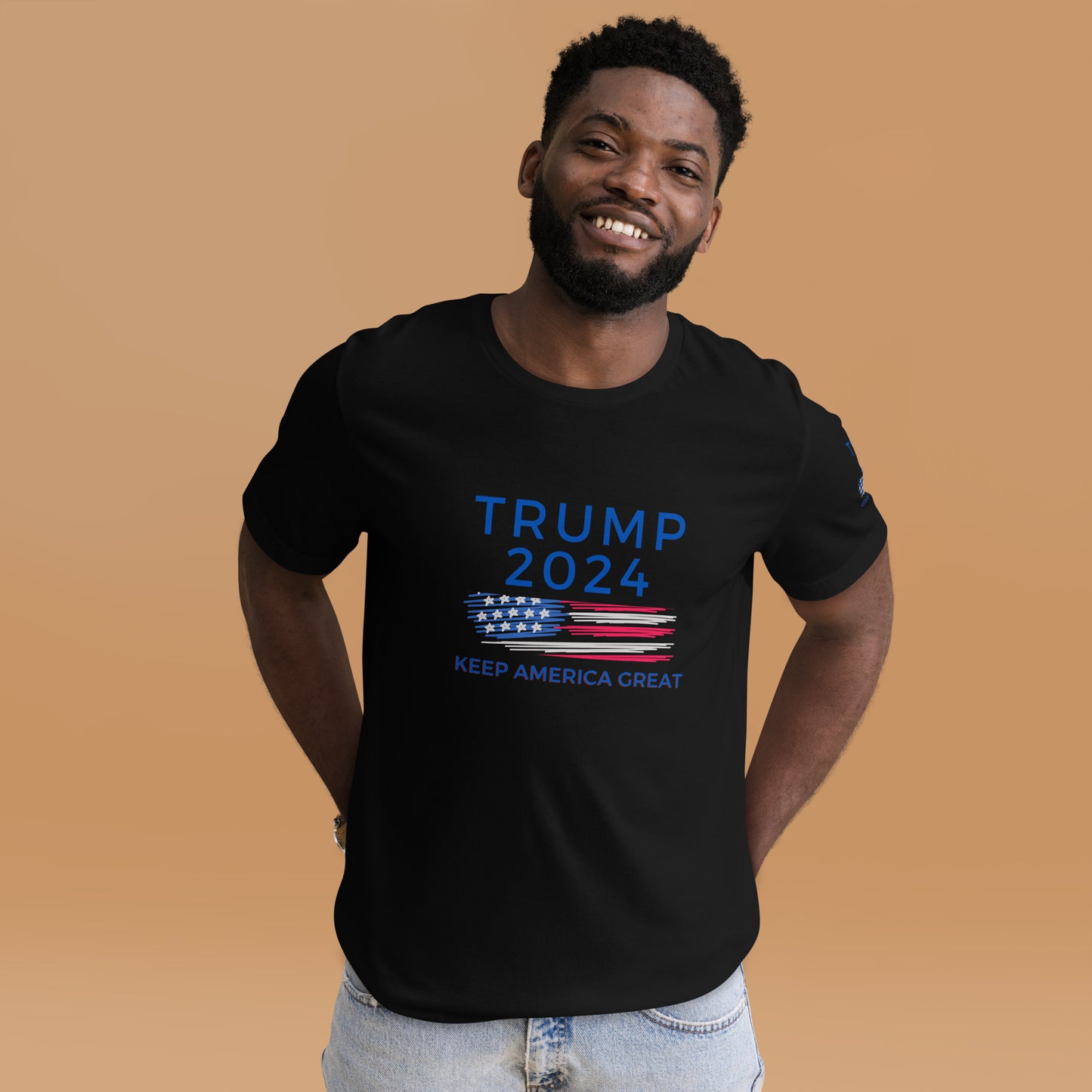 Trump 2024 Blue Logo Unisex t-shirt