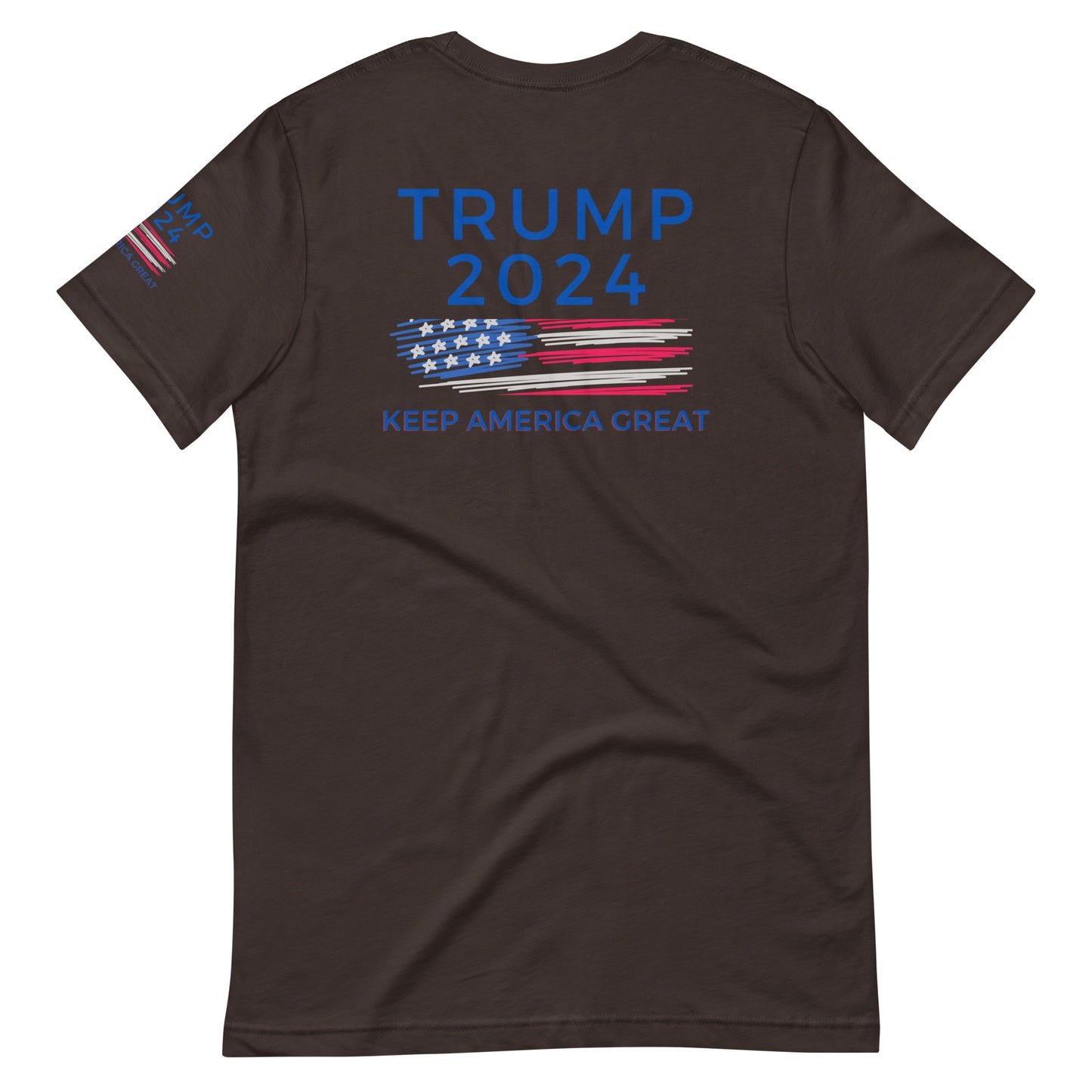 Trump 2024 Blue Logo Unisex t-shirt