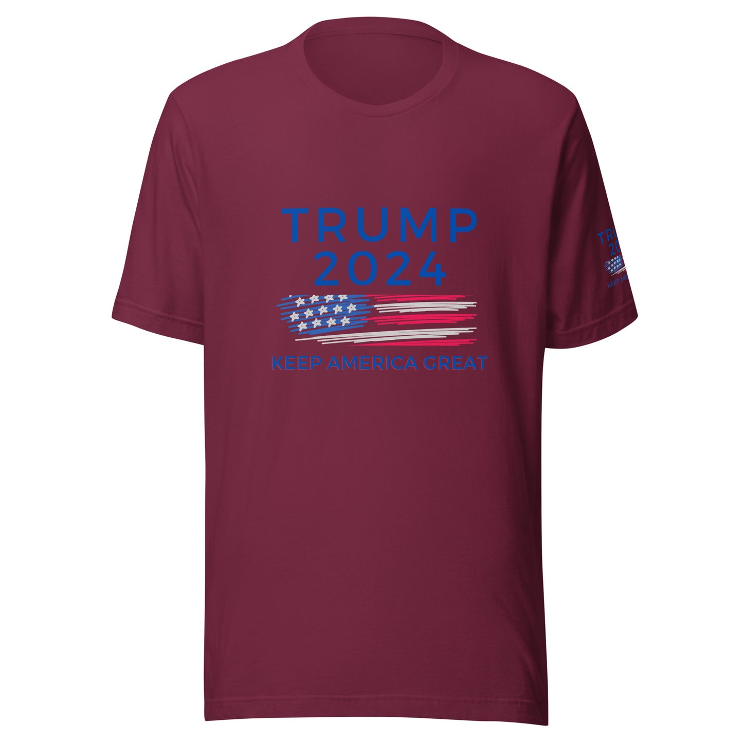 Trump 2024 Blue Logo Unisex t-shirt