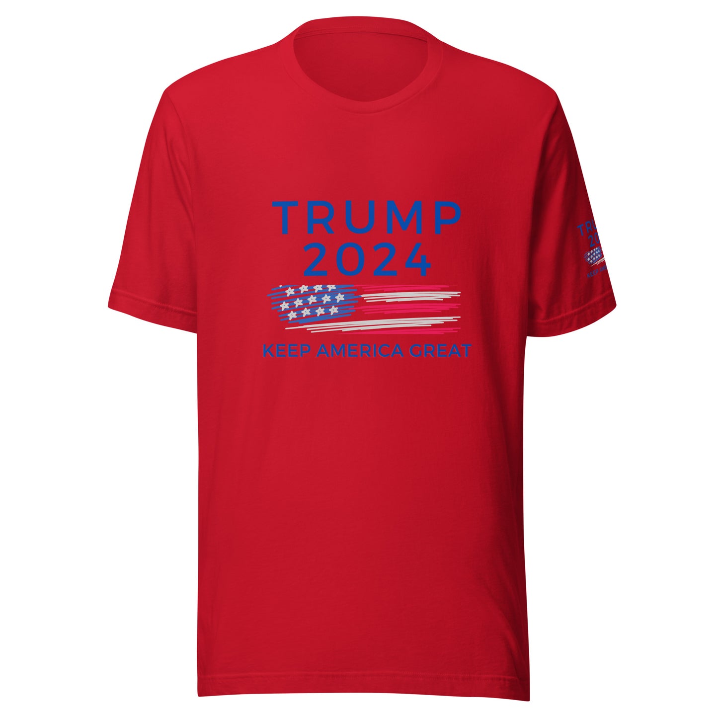 Trump 2024 Blue Logo Unisex t-shirt