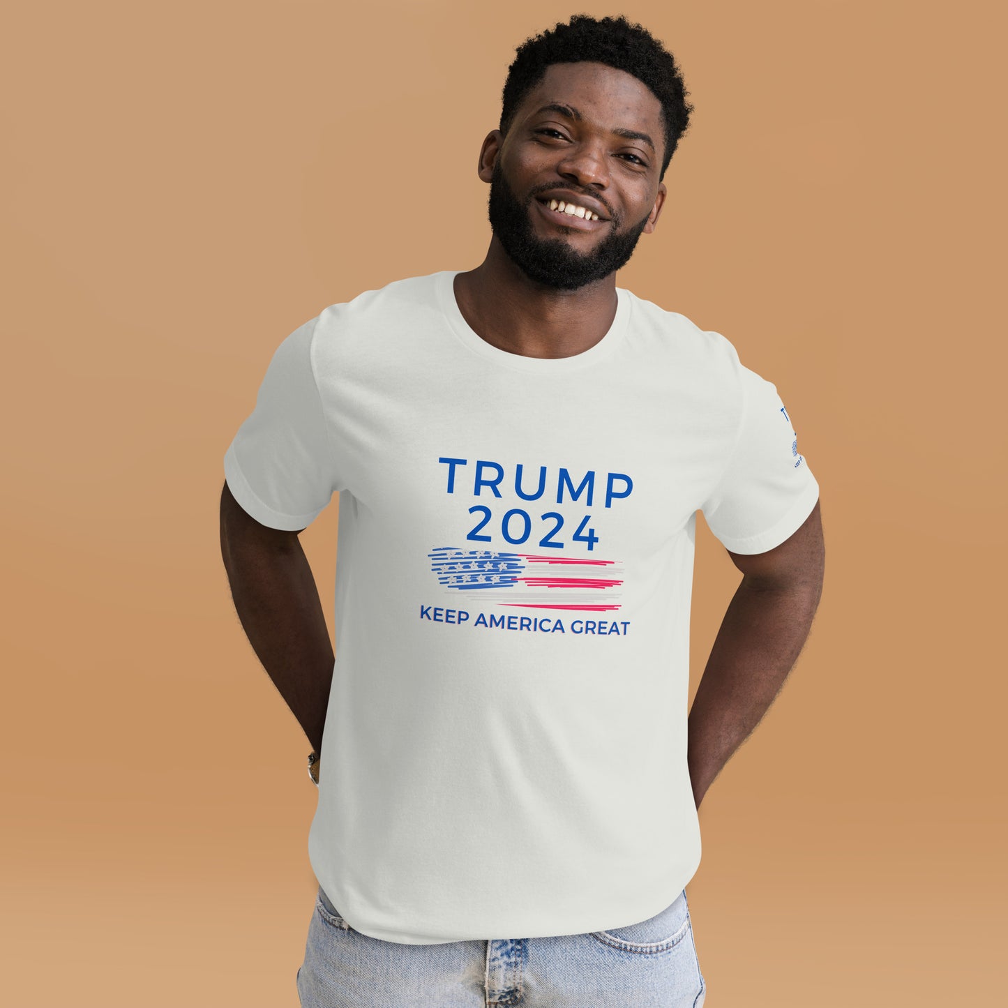 Trump 2024 Blue Logo Unisex t-shirt