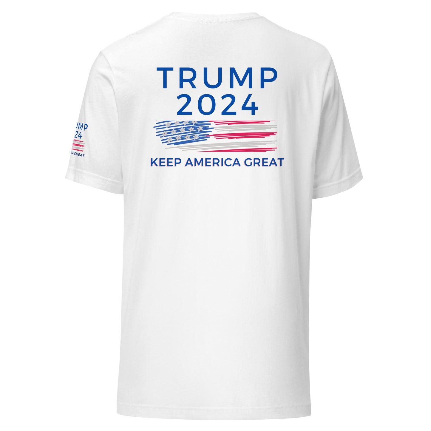 Trump 2024 Blue Logo Unisex t-shirt