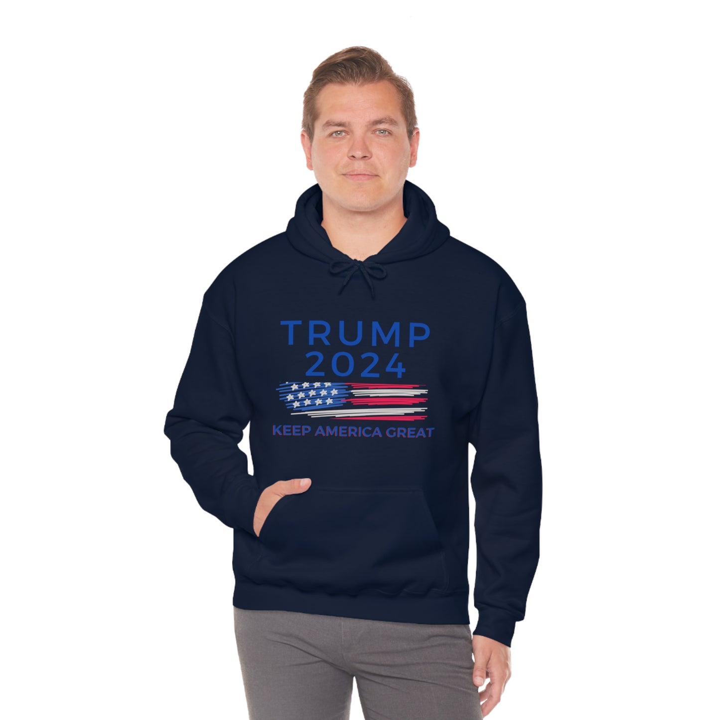 Trump 2024 Hoodie Unisex Heavy Blend™ Hooded Sweatshirt