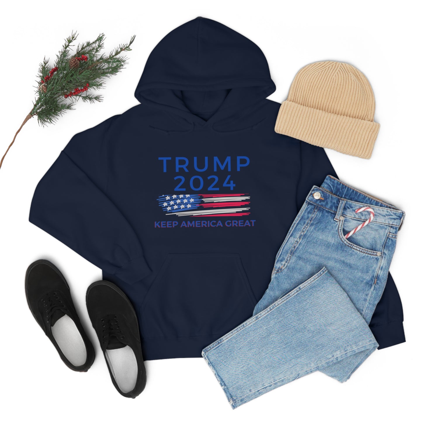 Trump 2024 Hoodie Unisex Heavy Blend™ Hooded Sweatshirt