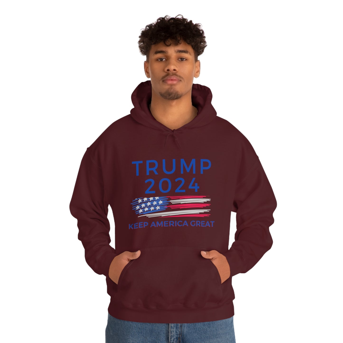 Trump 2024 Hoodie Unisex Heavy Blend™ Hooded Sweatshirt