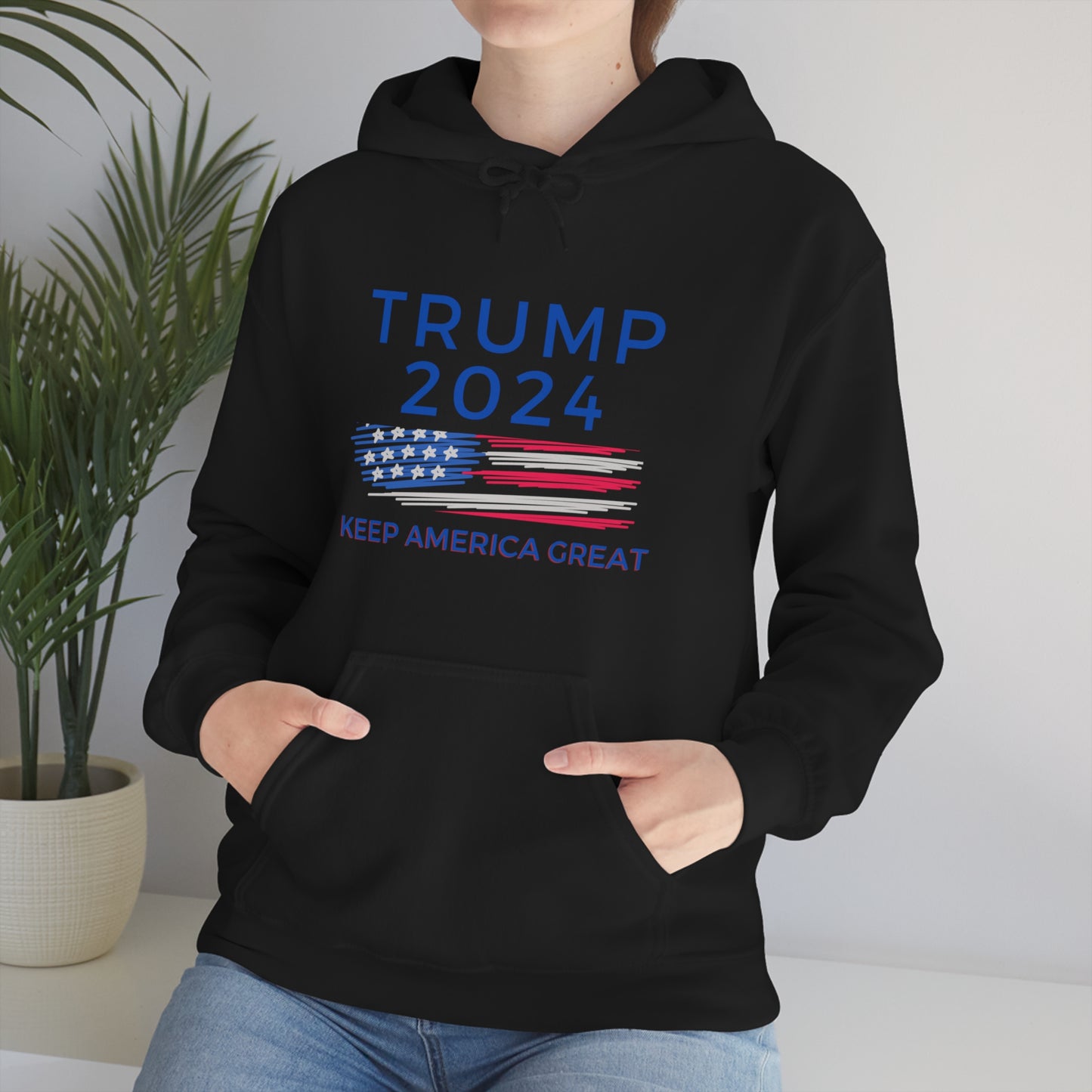 Trump 2024 Hoodie Unisex Heavy Blend™ Hooded Sweatshirt