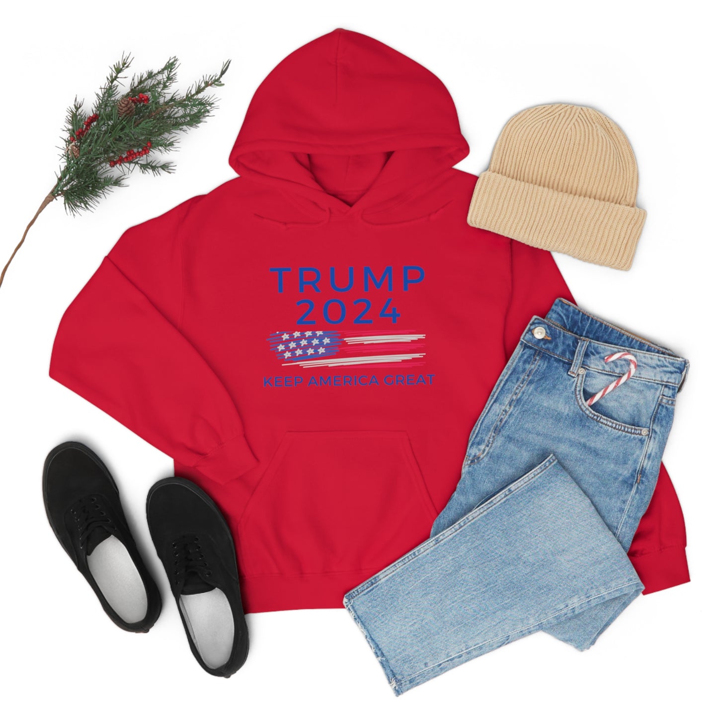 Trump 2024 Hoodie Unisex Heavy Blend™ Hooded Sweatshirt