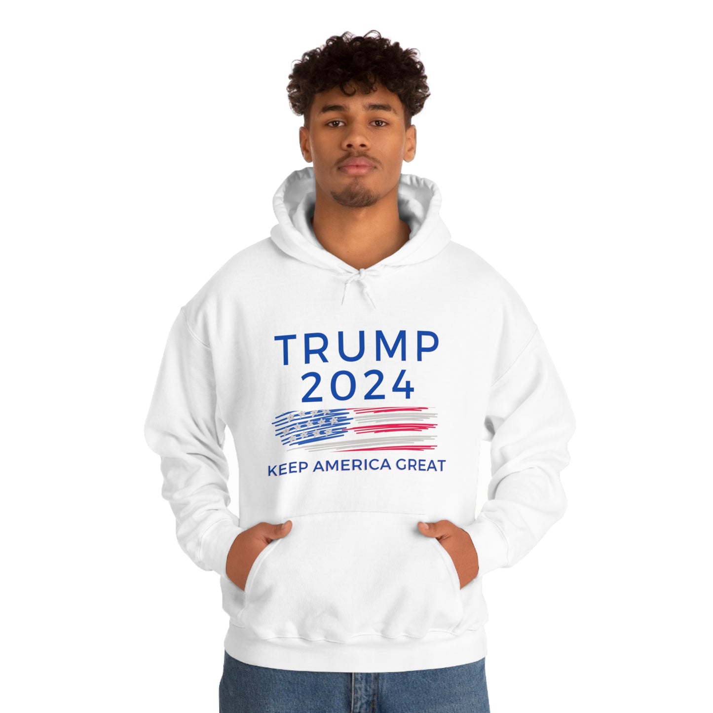 Trump 2024 Hoodie Unisex Heavy Blend™ Hooded Sweatshirt